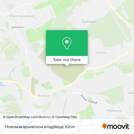 Новомакарьевское кладбище map