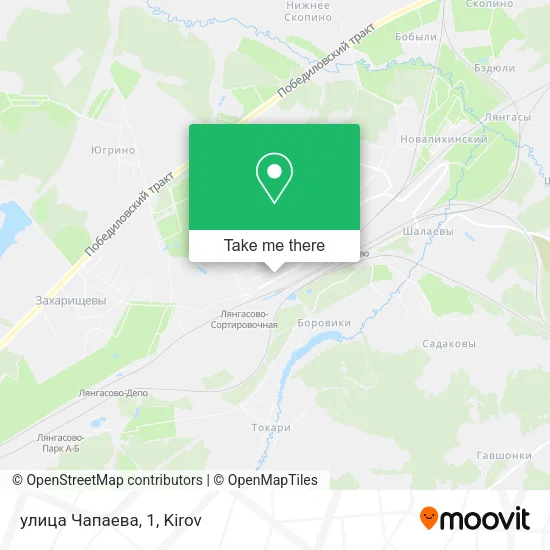 улица Чапаева, 1 map