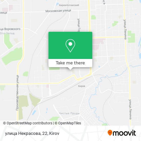 улица Некрасова, 22 map