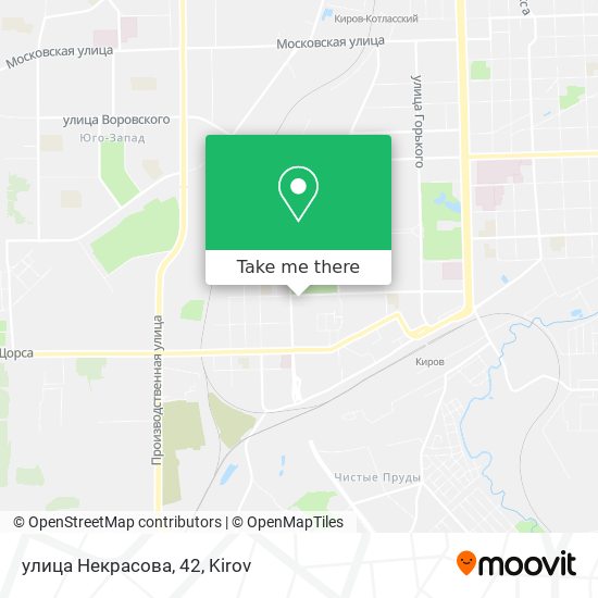 улица Некрасова, 42 map