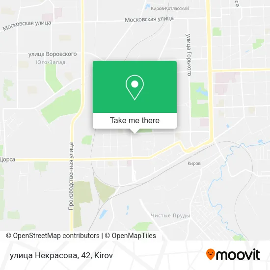 улица Некрасова, 42 map