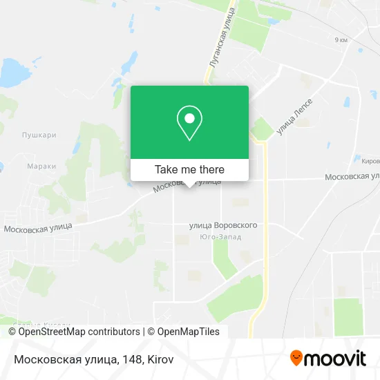 Московская улица, 148 map