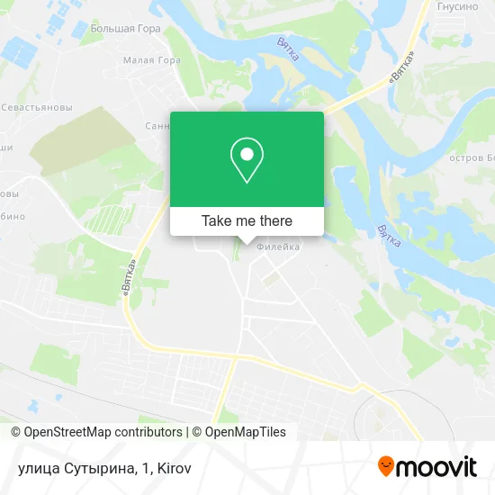 улица Сутырина, 1 map