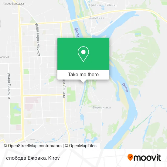 слобода Ежовка map