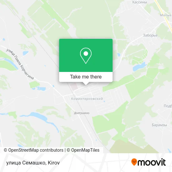 улица Семашко map