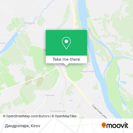 Дендропарк map