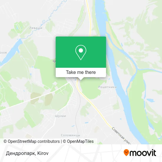 Дендропарк map