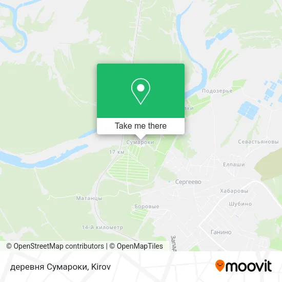деревня Сумароки map