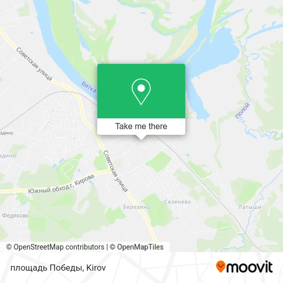 площадь Победы map