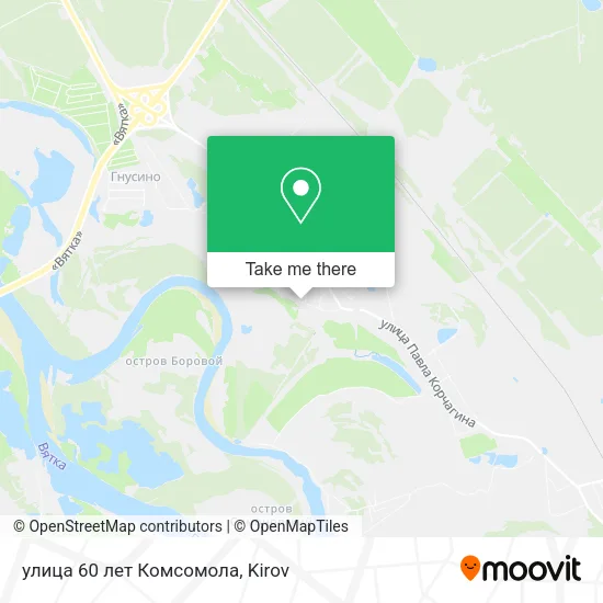 улица 60 лет Комсомола map