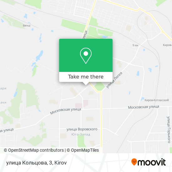 улица Кольцова, 3 map