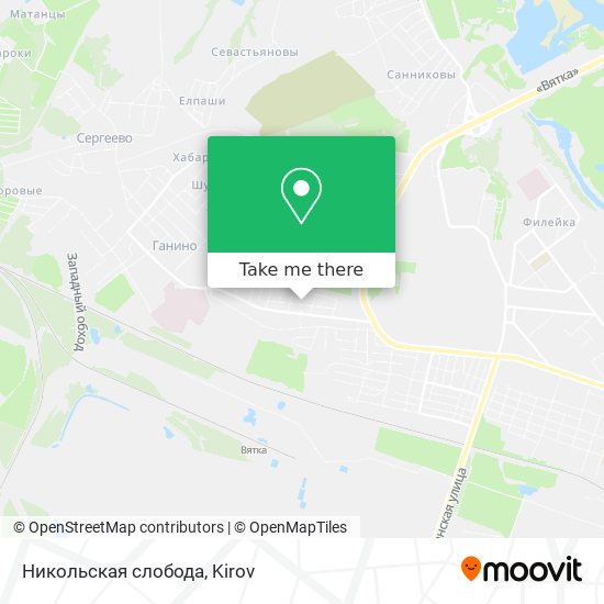 Никольская слобода map