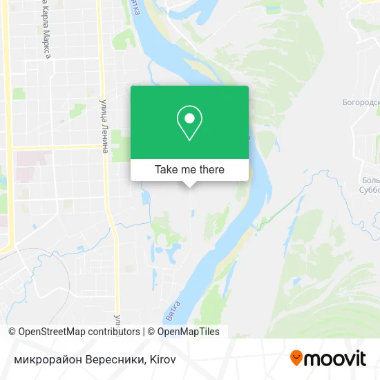 микрорайон Вересники map