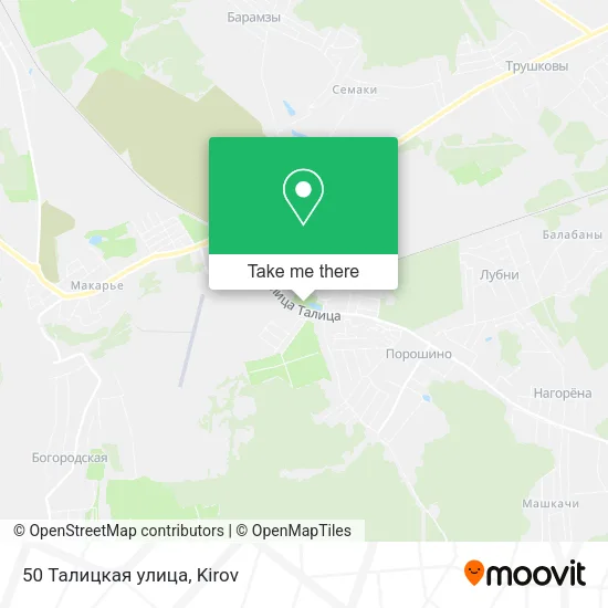 50 Талицкая улица map