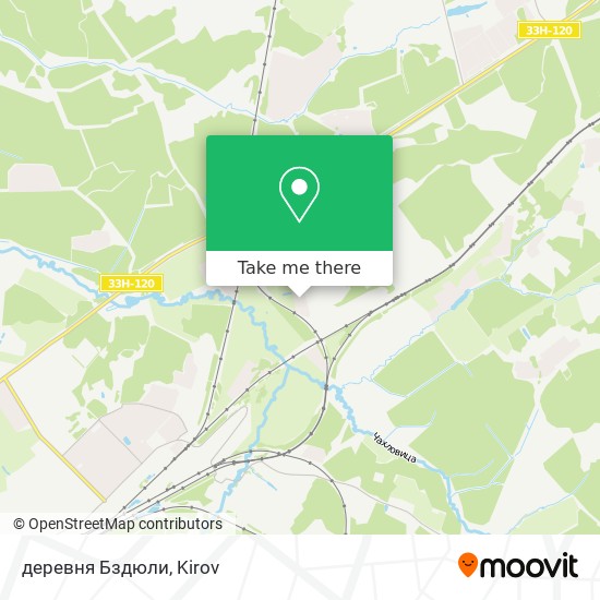 деревня Бздюли map