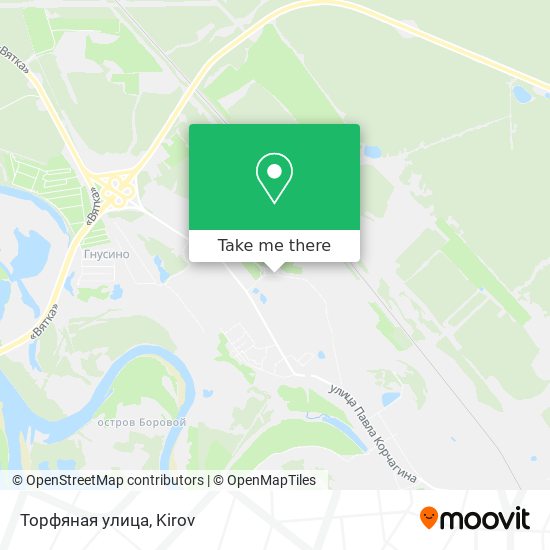 Торфяная улица map