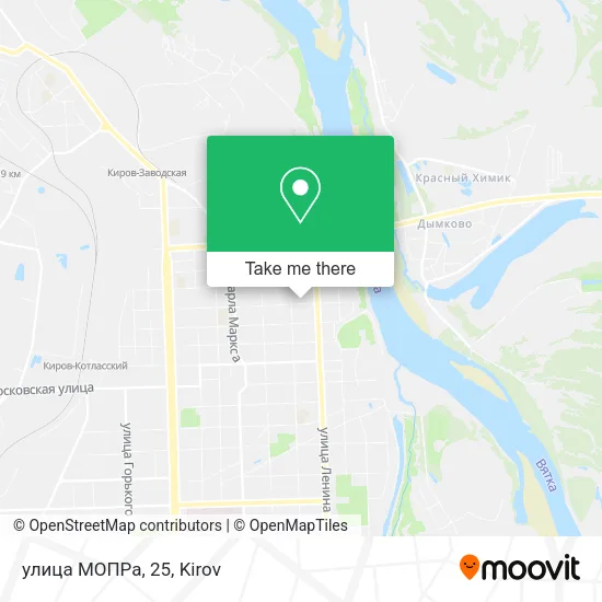 улица МОПРа, 25 map