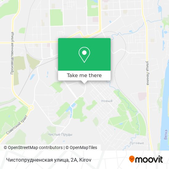 Чистопрудненская улица, 2А map