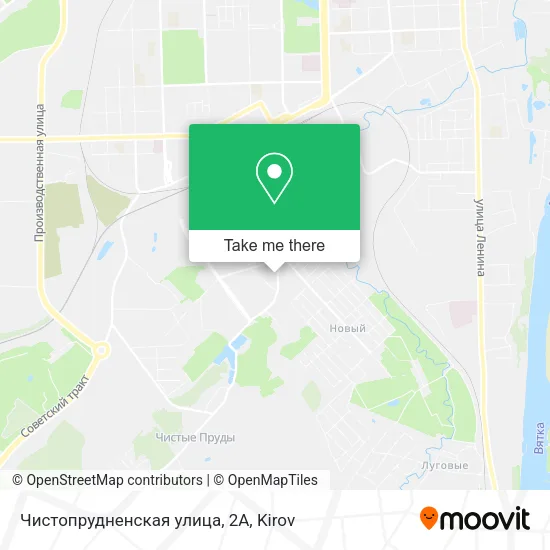 Чистопрудненская улица, 2А map