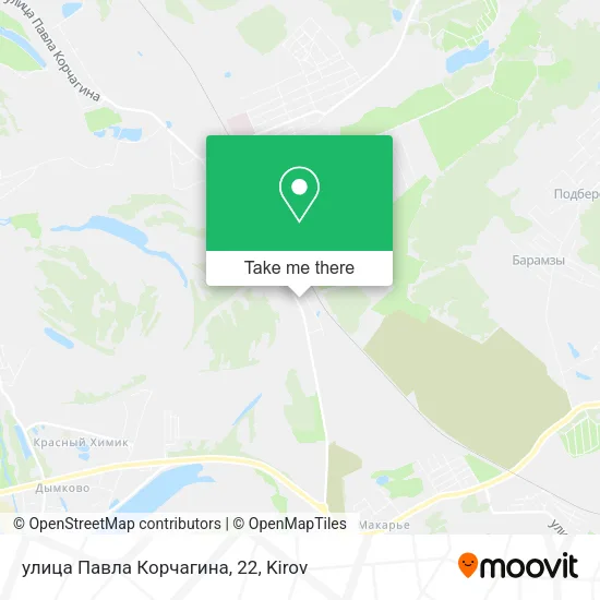 улица Павла Корчагина, 22 map