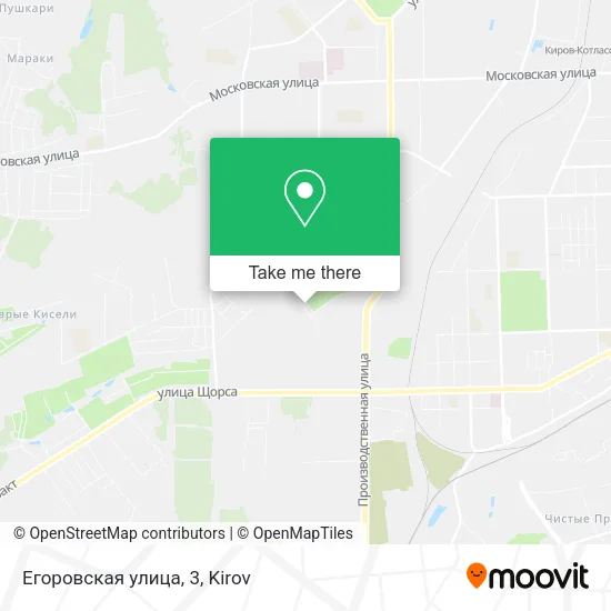 Егоровская улица, 3 map