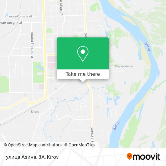 улица Азина, 8А map