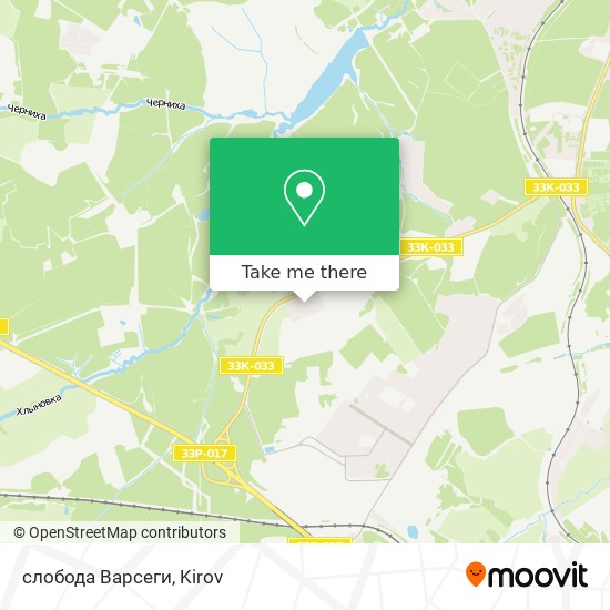 слобода Варсеги map