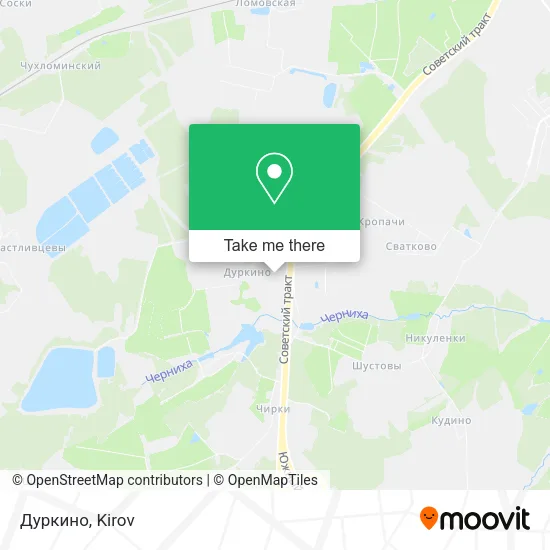 Дуркино map