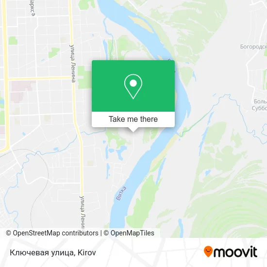 Ключевая улица map