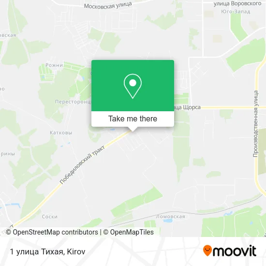 1 улица Тихая map