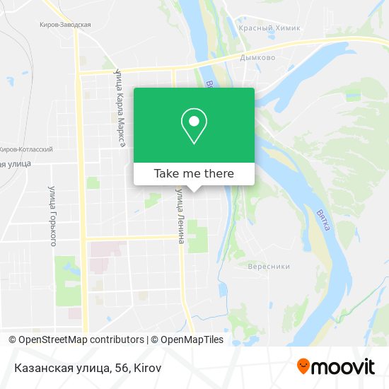 Казанская улица, 56 map