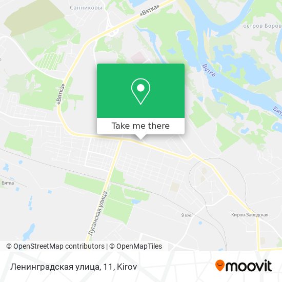 Ленинградская улица, 11 map