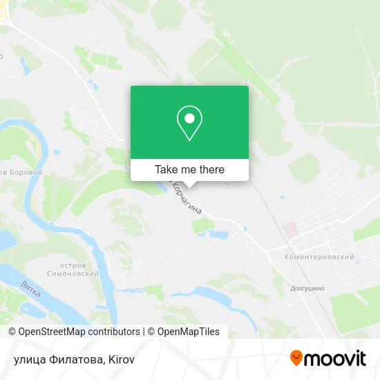 улица Филатова map