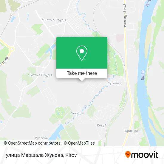 улица Маршала Жукова map
