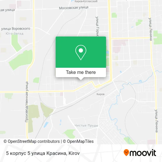 5 корпус 5 улица Красина map