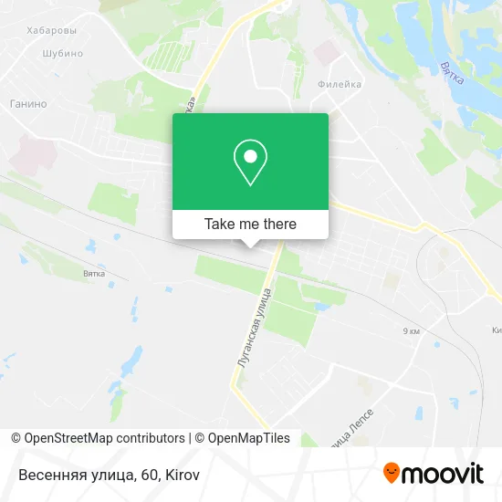 Весенняя улица, 60 map