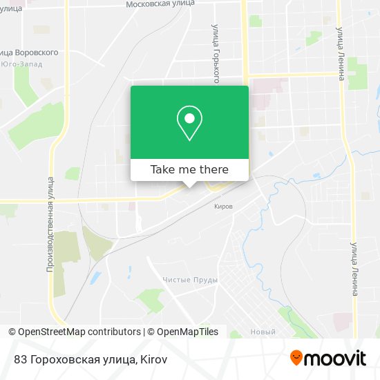 83 Гороховская улица map