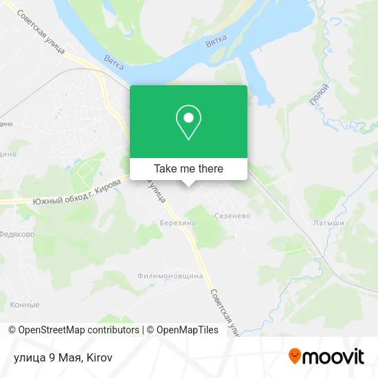 улица 9 Мая map