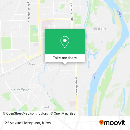 22 улица Нагорная map