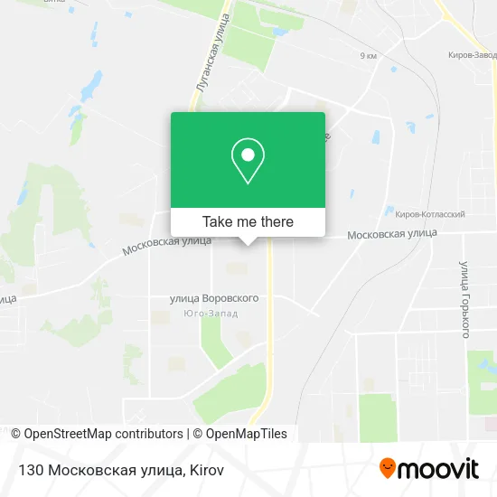 130 Московская улица map