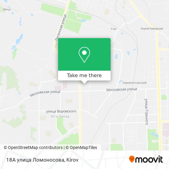 18А улица Ломоносова map