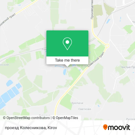 проезд Колесникова map