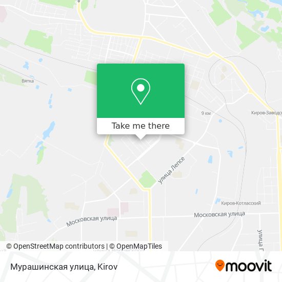 Мурашинская улица map