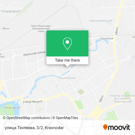 улица Тюляева, 3/2 map