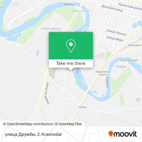 улица Дружбы, 2 map