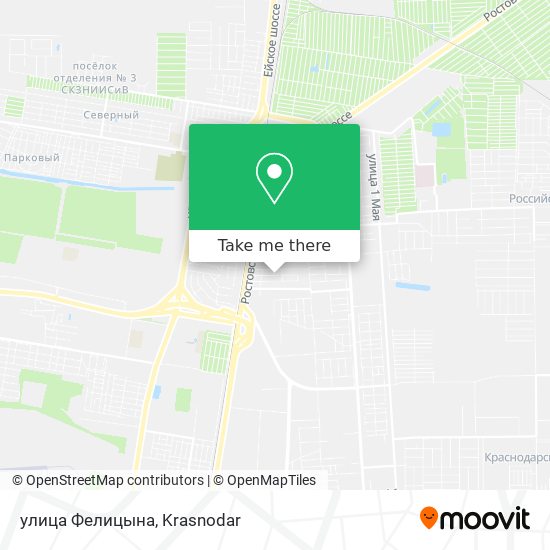 улица Фелицына map