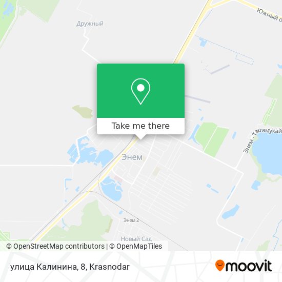улица Калинина, 8 map