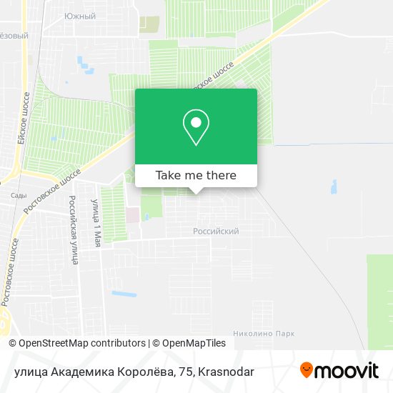 улица Академика Королёва, 75 map