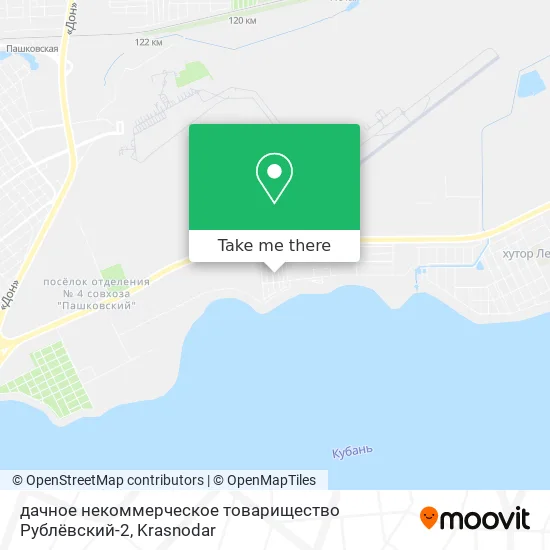 дачное некоммерческое товарищество Рублёвский-2 map