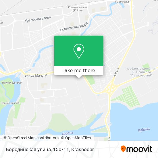 Бородинская улица, 150/11 map